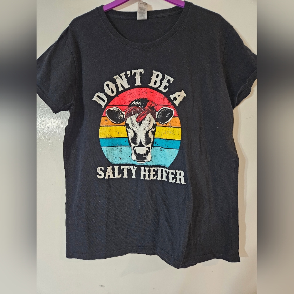 Salty Heifer T-shirt XL